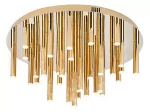 Maxlight LAMPA sufitowa ORGANIC C0188 metalowa OPRAWA tuby LED 33W 3000K sople złote C0188 - Lampy sufitowe - miniaturka - grafika 1