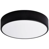 Lampy sufitowe - Euluna Lampa sufitowa Cleo 400 czujnik, 40cm czarna - miniaturka - grafika 1