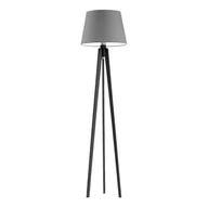 Lampy stojące - Drewniana lampa stojąca na trójnogu w stylu skandynawskim CURACAO - miniaturka - grafika 1
