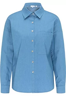 usha BLUE LABEL Damska koszula 19610937, Helldenim, M - Koszule damskie - miniaturka - grafika 1