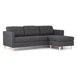 Sofa narożna Mars szara sofa materiałowa Narożnik Zestaw kanap Sofa Sofa część dzienna - Narożniki - miniaturka - grafika 1