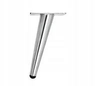 Meble modułowe i akcesoria - Noga meblowa stopka do łóżka kanapy CHROM loftowa H150 skośna mocna SL012S - miniaturka - grafika 1