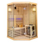 Sauna fińska 2 osobowa wysokotemperaturowa 3,5KW Harvia 120x120 cm Oslo2