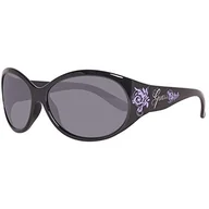 Okulary przeciwsłoneczne - GUEX5 GUT103 56C33 okulary przeciwsłoneczne GUT103 56C33 owalne okulary przeciwsłoneczne 56, czarne - miniaturka - grafika 1