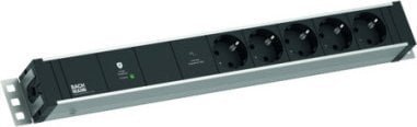 Listwa zasilająca Bachmann BACHMANN 19 1.5U 5xCEE7/3 1xGVS-Plus 2.0m CEE7/7