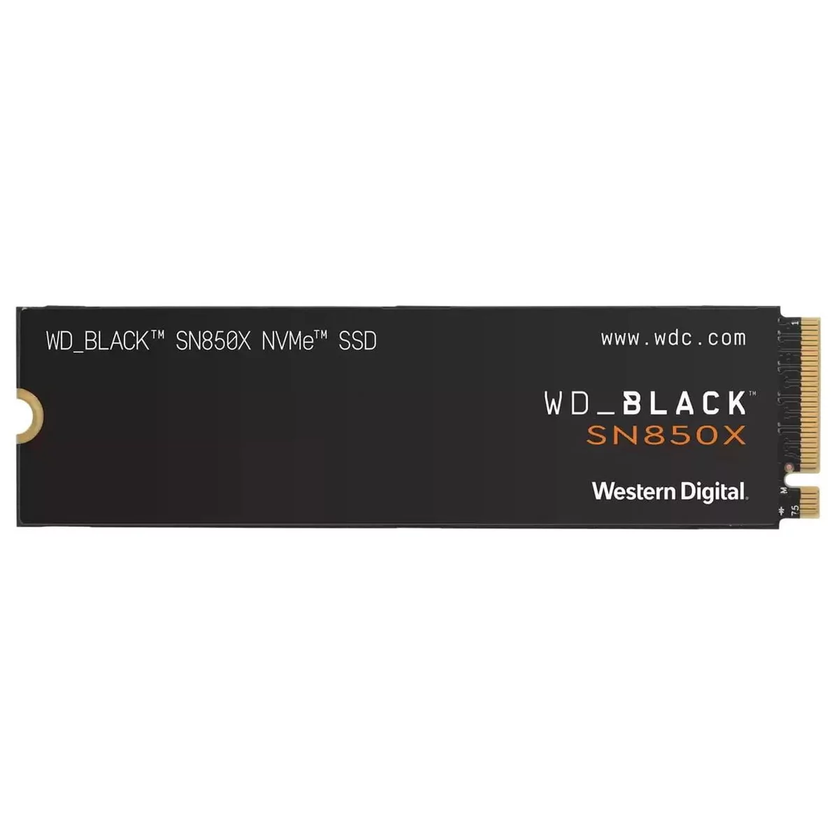 WD 2TB M.2 PCIe Gen4 NVMe Black SN850X