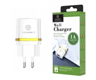 Ładowarki do telefonów - Ładowarka sieciowa Adapter 1A BIAŁA USB TECHANCY TA2749 - miniaturka - grafika 1