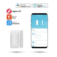 Akcesoria do monitoringu - Mini Czujnik otwarcia drzwi okna Zigbee Tuya - miniaturka - grafika 1