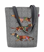 Torebki damskie - Sunlovers, Torba Sunny, Jamniki, 36x40 cm - miniaturka - grafika 1