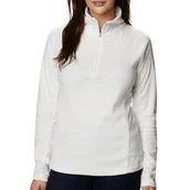 Bluzy sportowe damskie - Bluza Columbia Glacial IV 1/2 Zip 1802201125 - biała - miniaturka - grafika 1