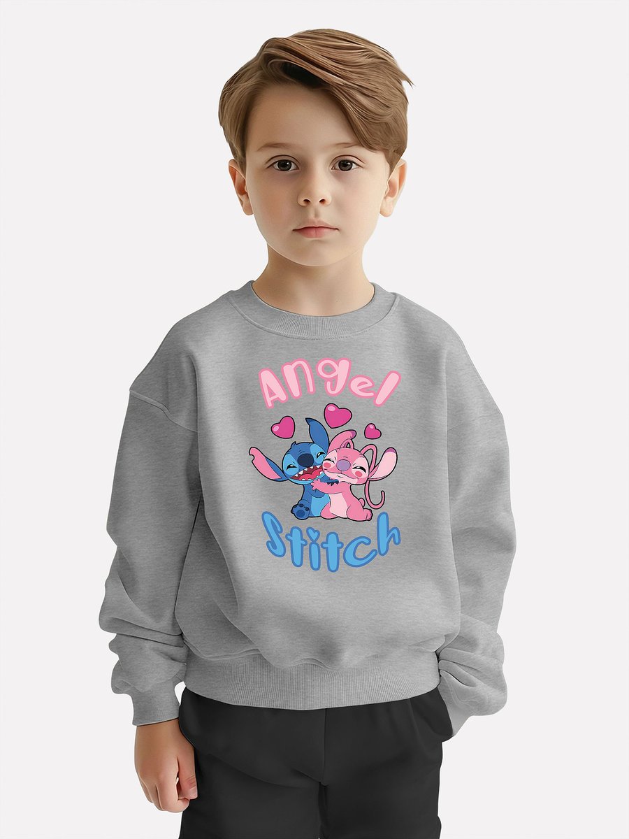 BLUZA DZIECIĘCA STITCH ANGEL ANDZIA 122-128 MŁODZIEŻOWA WZORY PREZENT