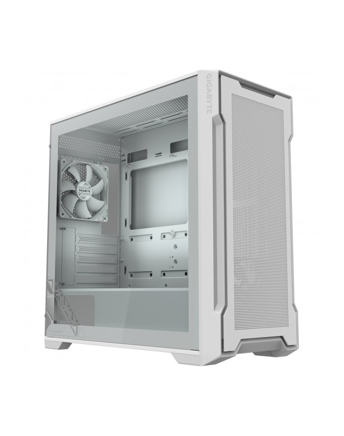 GIGABYTE C102GI PC Case Full-Size Tempered Glass Side Panel With 2xUSB 3.0 Pre-installed two 120mm fans M-ATX/Mini-ITX