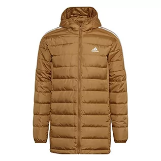 Kurtki męskie - adidas Kurtka męska (Down) Essentials Down Parka, Mesa, HK4644, S - grafika 1