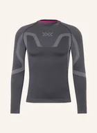 Koszulki sportowe damskie - X-Bionic Koszulka Funkcjonalna X-Ential grau - miniaturka - grafika 1