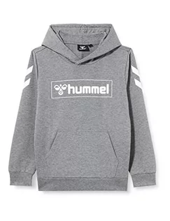 Bluzy dla dziewczynek - hummel Hmlbox Bluza Dziecięca koszulka dresowa, Szary, 104 - grafika 1