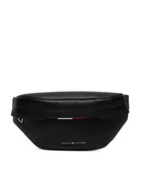 Nerki - Tommy Hilfiger Saszetka nerka Th Central Bumbag AM0AM13488 Czarny - miniaturka - grafika 1
