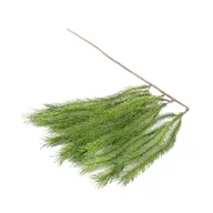 Sztuczne kwiaty - Gałązka sztuczna FARVE modrzew 67 cm dekoracyjna HOMLA - miniaturka - grafika 1