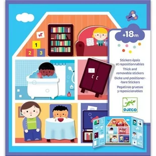 Zeszyt z naklejkami wielokrotnego użytku DOM - Zabawki kreatywne - miniaturka - grafika 1