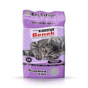 Certech Super Benek Standard Lawenda żwirek dla kota zbrylający 25l 20kg)