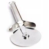 Noże kuchenne - Nóż okrągły radełko do krojenia pizzy krajacz duży - miniaturka - grafika 1