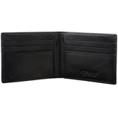 Portfele - Portfel Cienki Męski Slim na Karty Ochrona RFID SM-93PBL (Czarny) - miniaturka - grafika 1