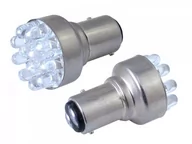 Żarówki samochodowe - Żarówka samochodowa LED VISION P21/5W BAY15d 12V 12x 5mm LED, biała, 2 szt. - miniaturka - grafika 1