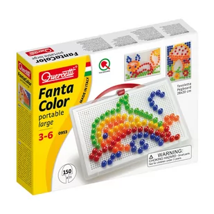 Quercetti FANTACOLOR MOZAIKA 150szt.15mm GXP-509069 - Zabawki kreatywne - miniaturka - grafika 1