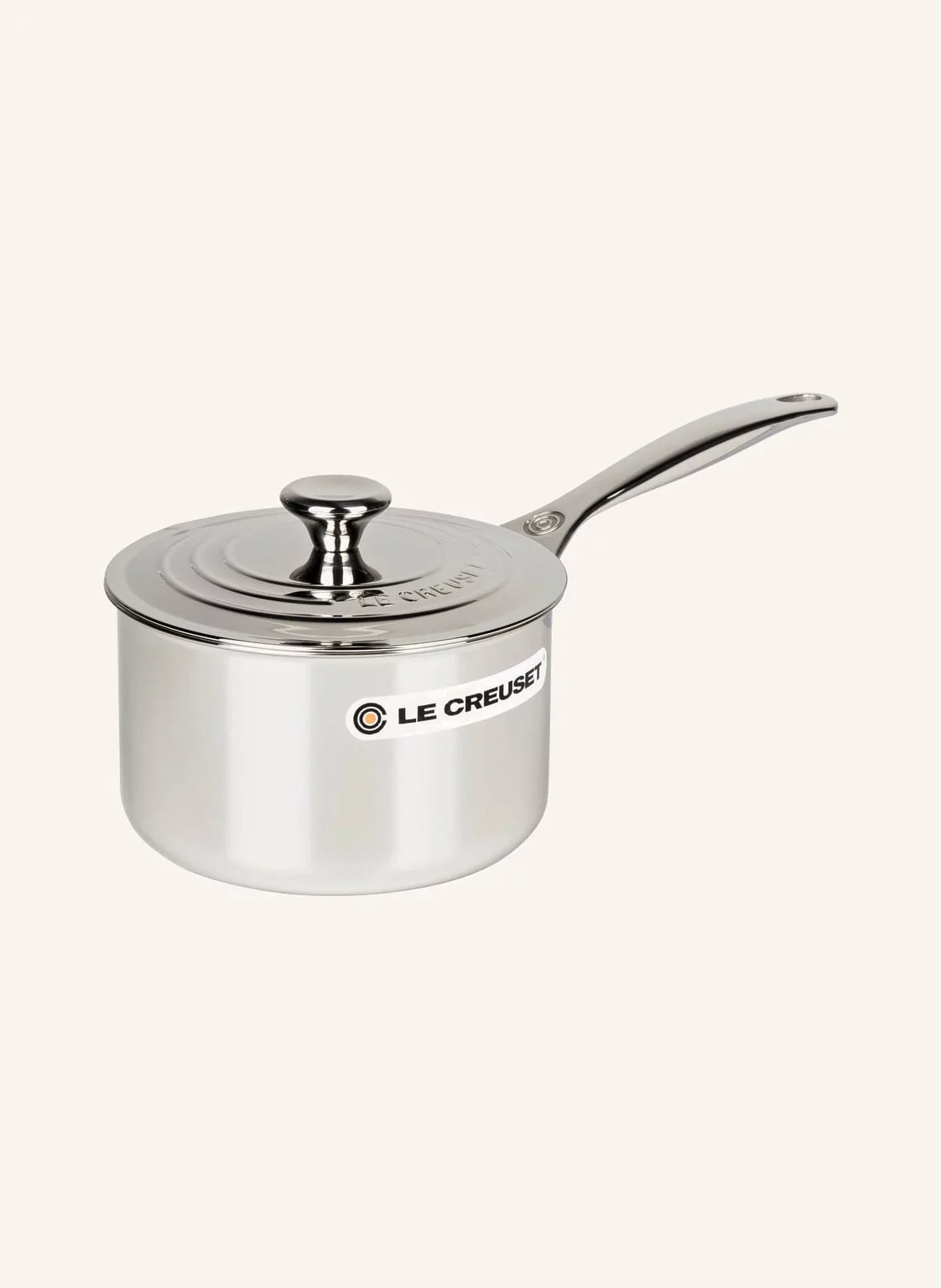 Le Creuset Garnek Profesjonalny 3-Ply Plus silber