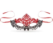 Dodatki do strojów karnawałowych - Go Maska karnawałowa ażurowa Dama Flamenco 1 szt MADF-YH - miniaturka - grafika 1