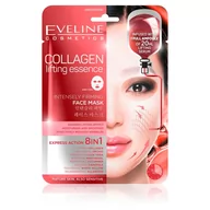 Maseczki do twarzy - Eveline Maska płachtowa Collagen 20ml - miniaturka - grafika 1
