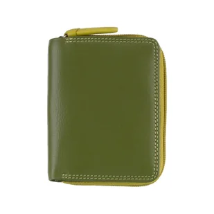 Kolorowy portfelik skórzany Visconti RB-53 RFID - limonkowy - Portfele - miniaturka - grafika 1
