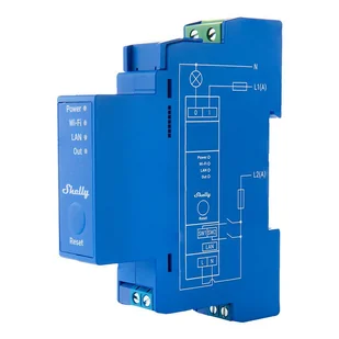 Shelly Pro 1 WIFI - Systemy inteligentnych domów - miniaturka - grafika 1