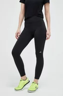 Legginsy - adidas Performance legginsy do biegania DailyRun kolor czarny gładkie - miniaturka - grafika 1