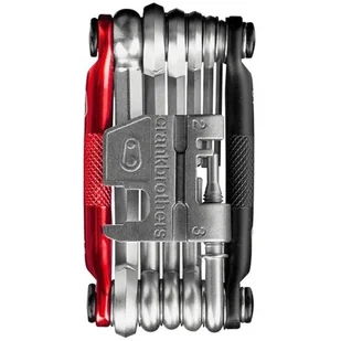 Crank Brothers Multi-17 narzędzia Multi Tool Black/Red 2018 115348 - Pozostały sprzęt i akcesoria do ćwiczeń - miniaturka - grafika 1