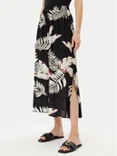 Spódnice - Vero Moda Spódnica maxi Easy Joy 10302047 Czarny Regular Fit - miniaturka - grafika 1