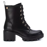 Botki damskie - XTI 141840, Botki Kobieta, Czarny, 37 EU, czarny, 37 EU - miniaturka - grafika 1