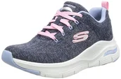 Sneakersy damskie - Skechers Skechers Air Court damskie sneakersy, czarny, 42.5 EU - miniaturka - grafika 1