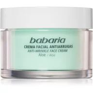 Kremy do twarzy - Babaria Aloe Vera krem do twarzy z aloesem Anti-Wrinkle Face Cream with Aloe Vera) 50 ml - miniaturka - grafika 1