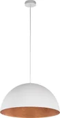 Lampy sufitowe - Sigma SFERA 35 Biały/miedziany 1 zwis - Żyrandol/lampa wisząca 1x E27 (max 60W) (30146) - miniaturka - grafika 1