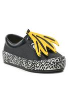 Buty dla dziewczynek - Melissa Półbuty Mini Melissa Street + Fabula B 33766 Czarny - miniaturka - grafika 1