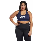 Biustonosze - Biustonosz sportowy damski Hero Medium-Impact Racer Reebok Fitness - miniaturka - grafika 1