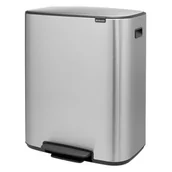 Kosze na śmieci - Brabantia Kosz na śmieci Bo Pedal Bin 60L z powłoką FPP 211324 - miniaturka - grafika 1