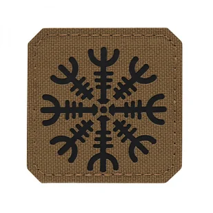 M-Tac - Naszywka Hełm Grozy - Cordura 500D - Laser Cut - Coyote - 51220502 - Odzież taktyczna i umundurowanie - miniaturka - grafika 1