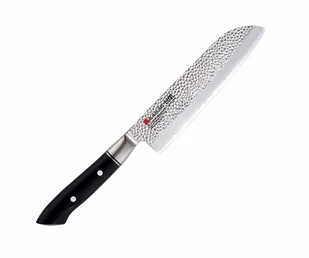Kasumi (imię) nóż Santoku, 18 cm, młotkowana, khm07 K-74018 - Noże kuchenne - miniaturka - grafika 1