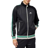 Bluzy sportowe męskie - Bluza New Balance MJ23550PHM - czarna - miniaturka - grafika 1