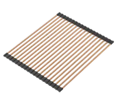 Baterie kuchenne - Qmata miedziana PVD 430 x 320 mm, 19 patyczków - miniaturka - grafika 1