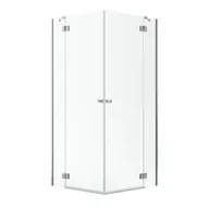 Kabiny prysznicowe - Kabina prysznicowa uchylna Valence 80L x 100P Iridum - miniaturka - grafika 1