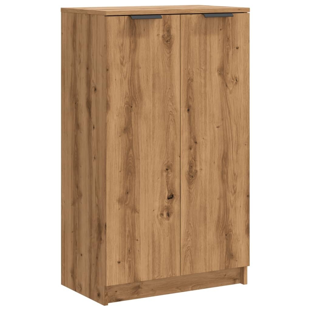 vidaXL Szafka na buty Artisan dąb 59x35x100,5 cm Materiał drewnopochodny