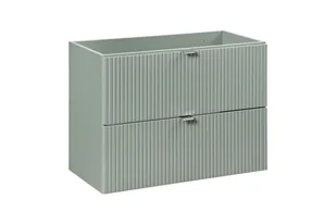 Szafka łazienkowa pod umywalkę Comad Line Reed Green 80 cm zielony 82-80-2S - Szafki łazienkowe - miniaturka - grafika 1