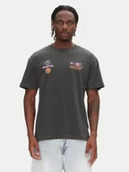 Koszulki męskie - Volcom T-Shirt Filip Rygalski A4312506 Szary Loose Fit - miniaturka - grafika 1